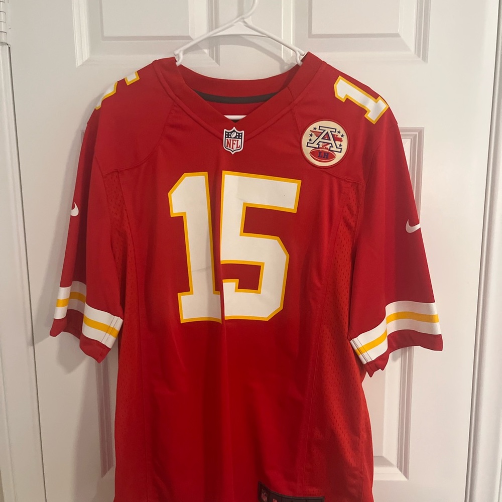 Mahomes Chiefs Nike Red On-Field Jersey